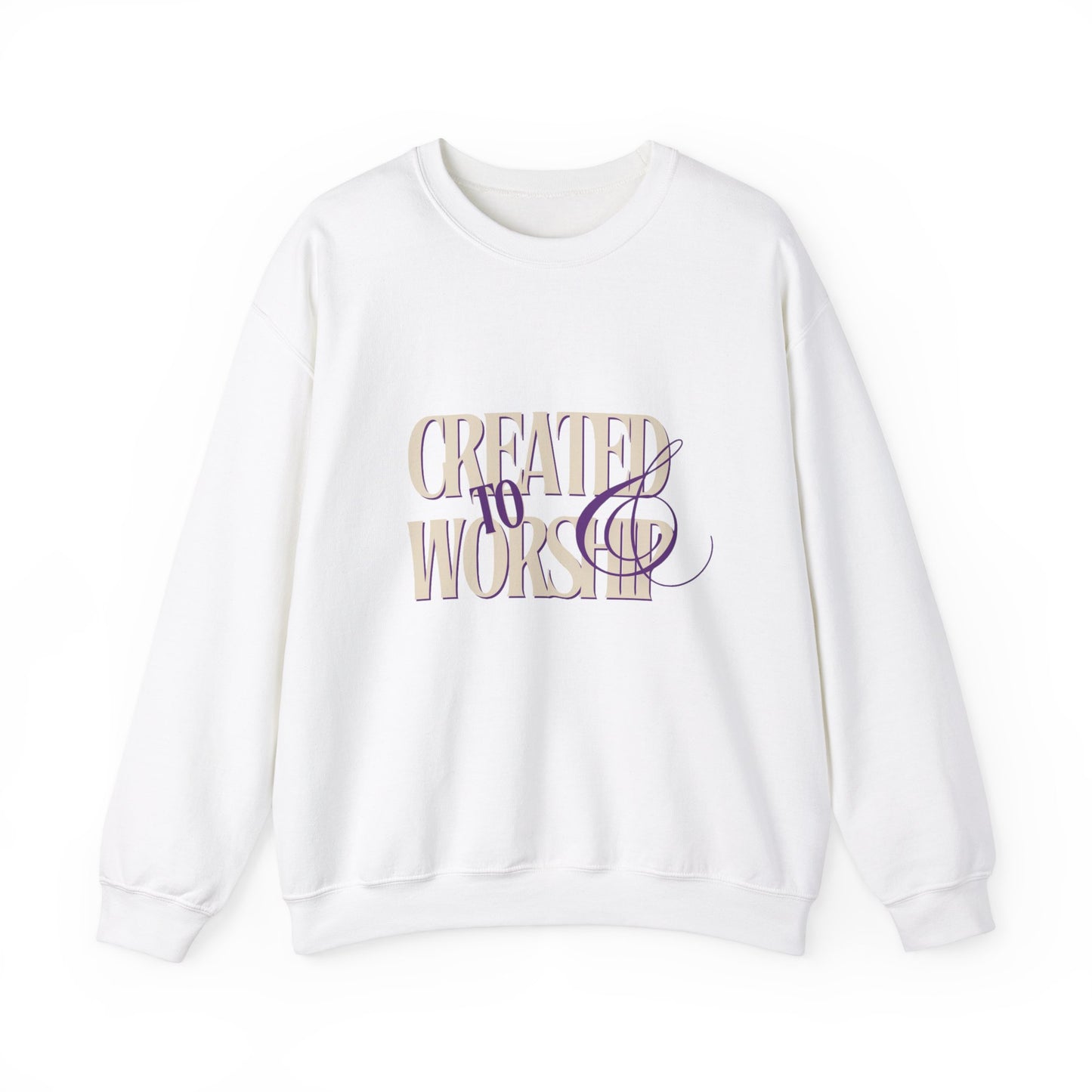 Created To Worship- Crewneck Sweatshirt