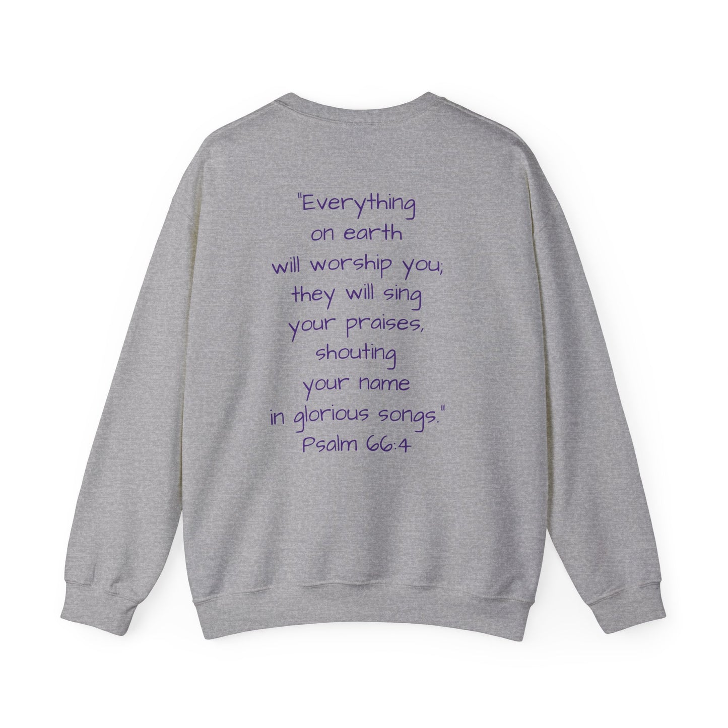 Created To Worship- Crewneck Sweatshirt