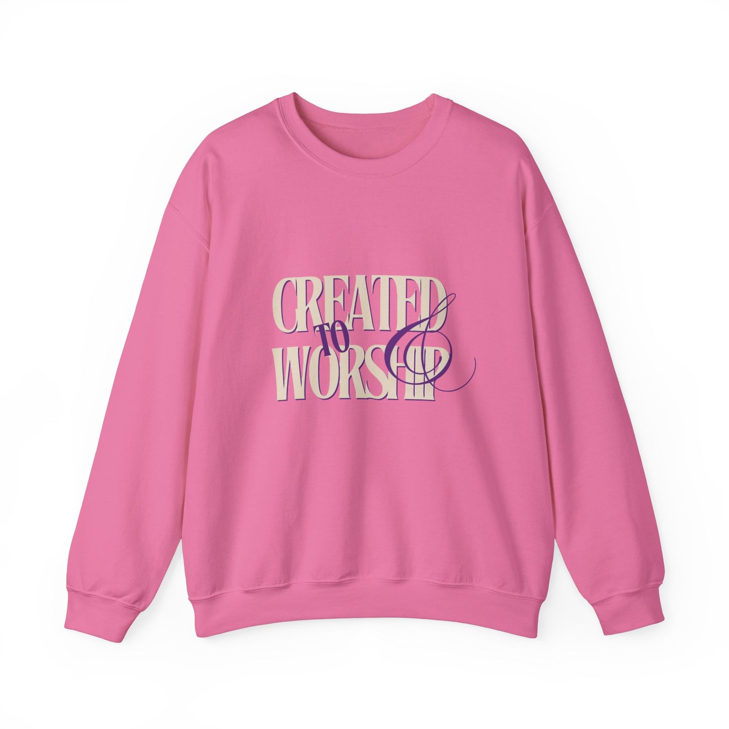 Created To Worship- Crewneck Sweatshirt