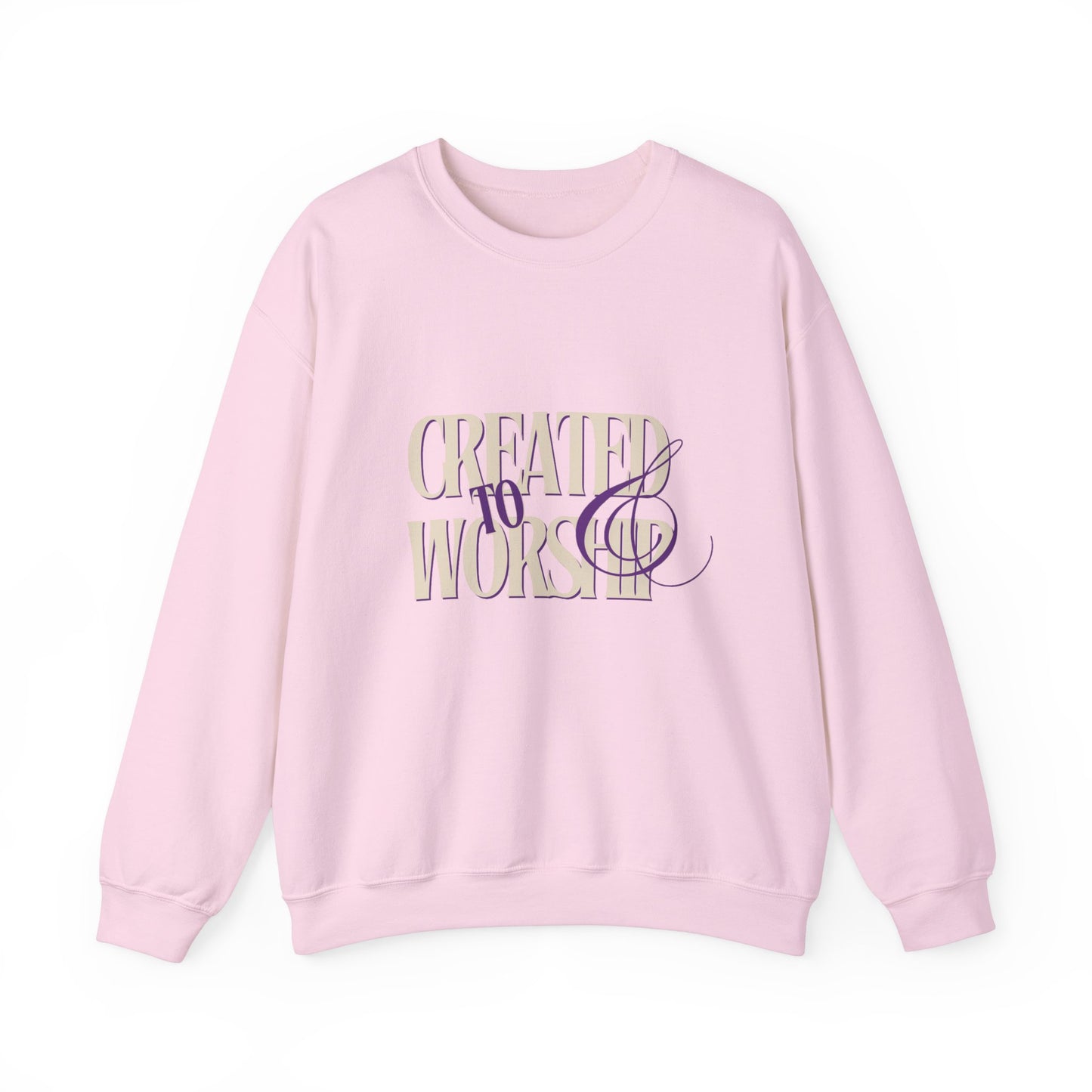 Created To Worship- Crewneck Sweatshirt