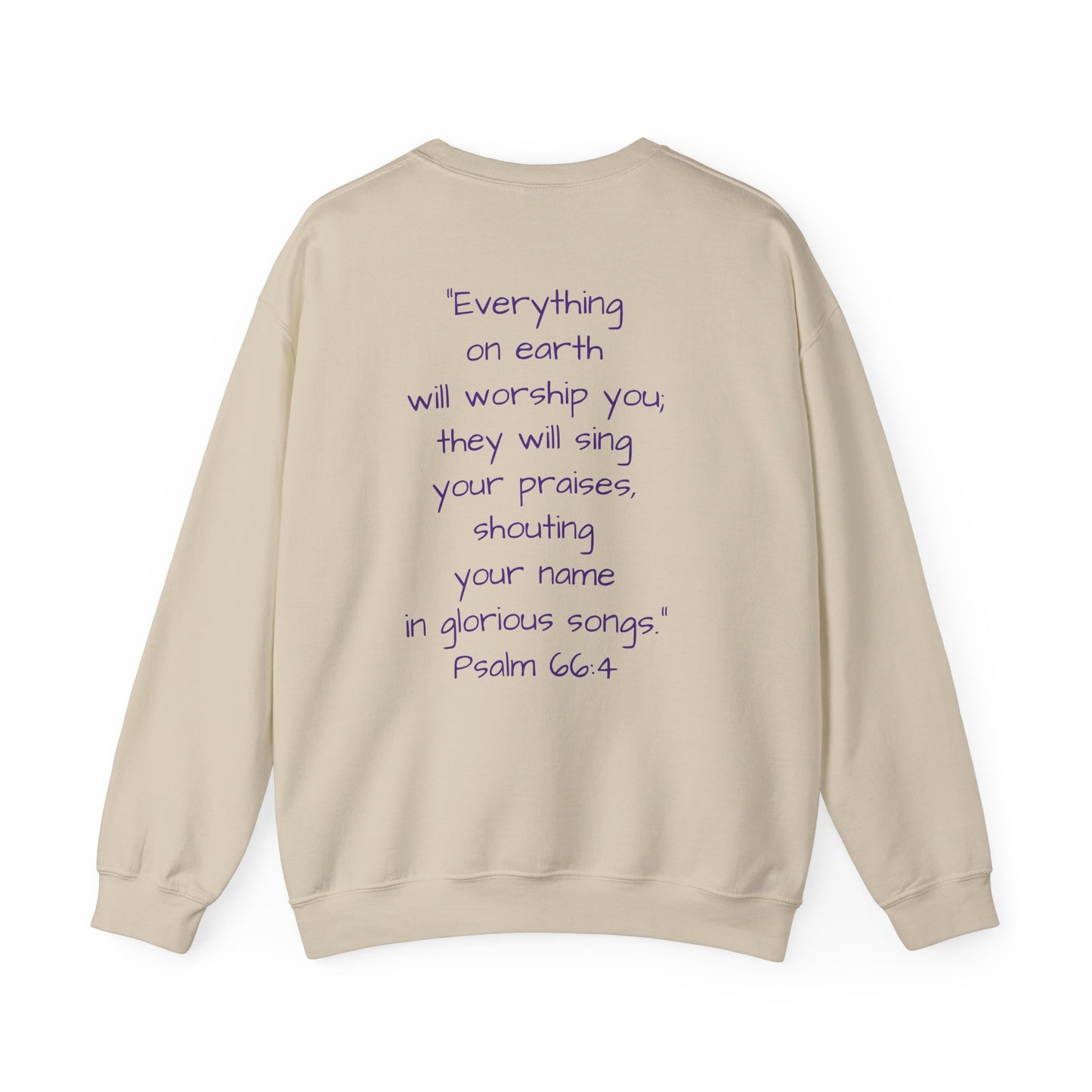 Created To Worship- Crewneck Sweatshirt