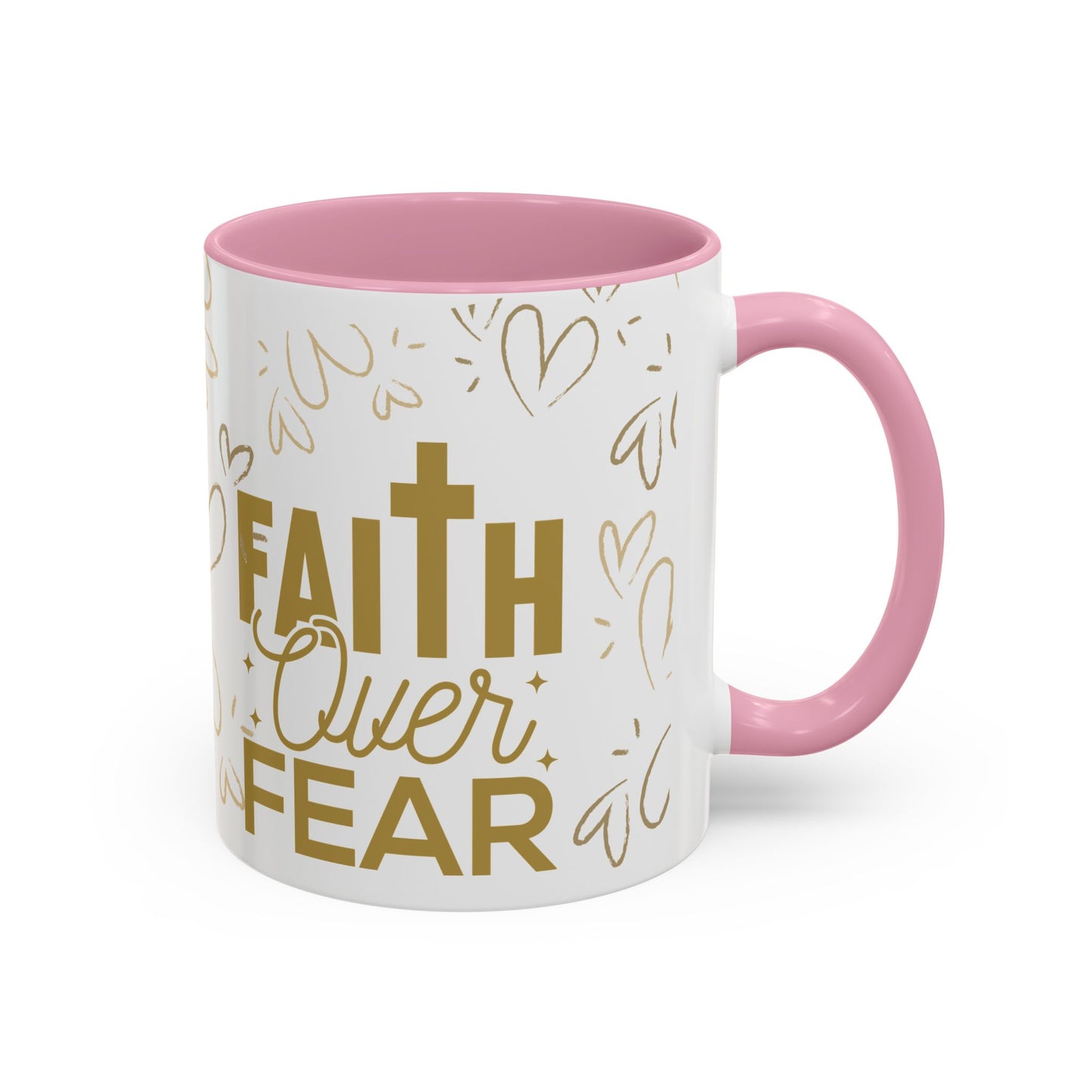 FAITH OVER FEAR-Colorful Mugs