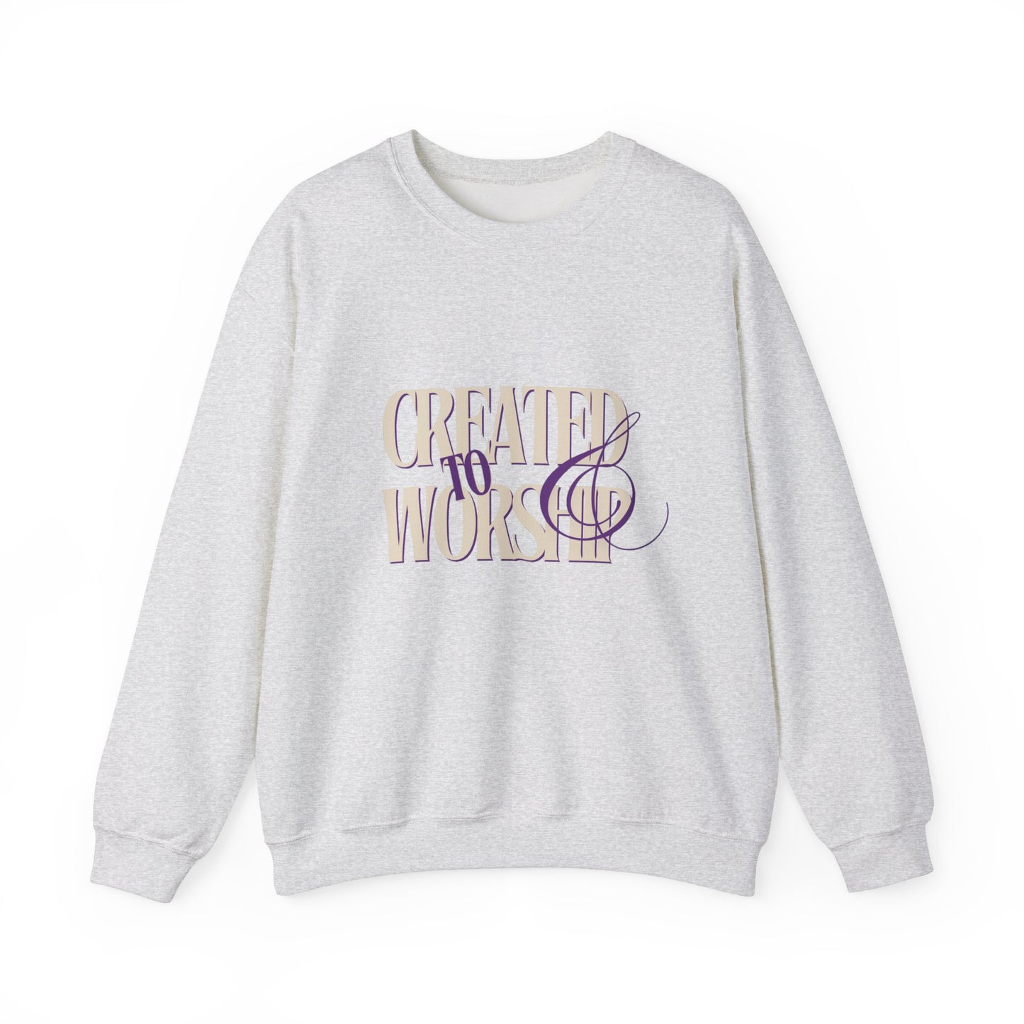 Created To Worship- Crewneck Sweatshirt