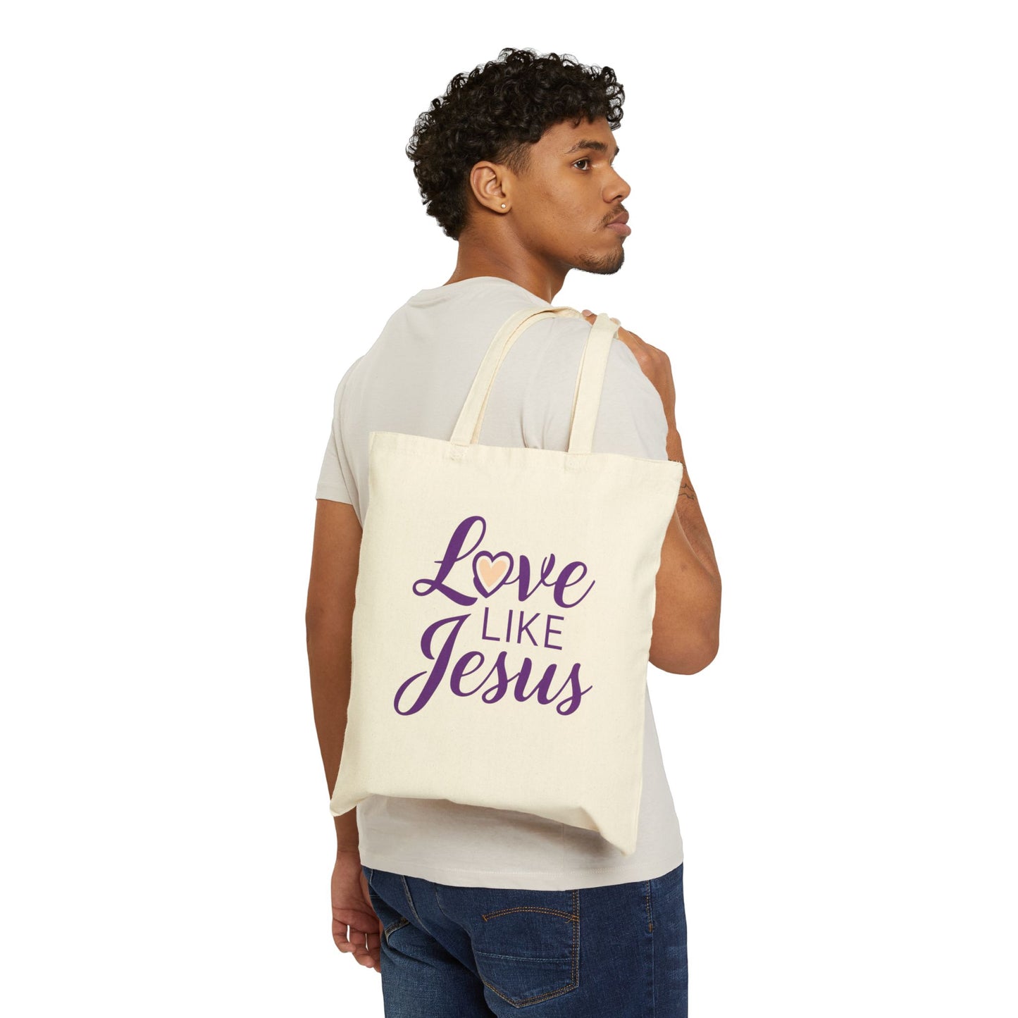 "Love Like Jesus" Tote Bag