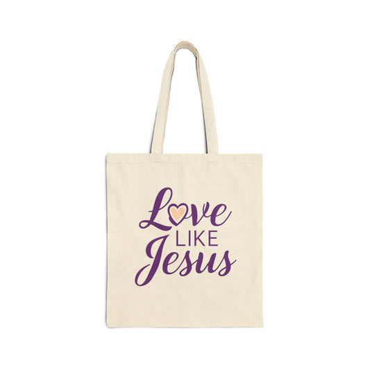 "Love Like Jesus" Tote Bag