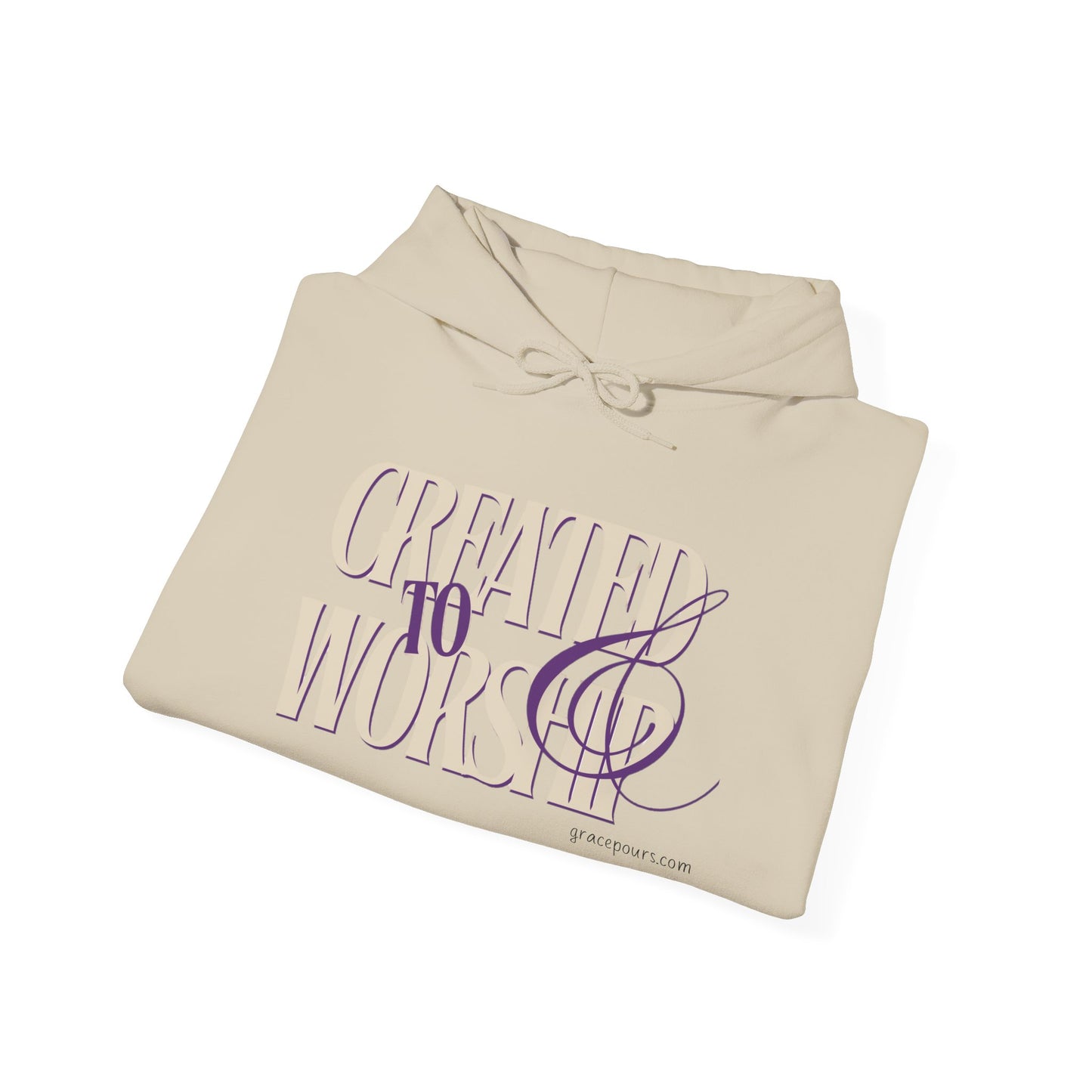Created to Worship Hoodie