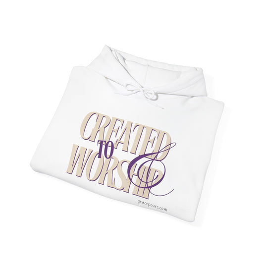 Created to Worship Hoodie