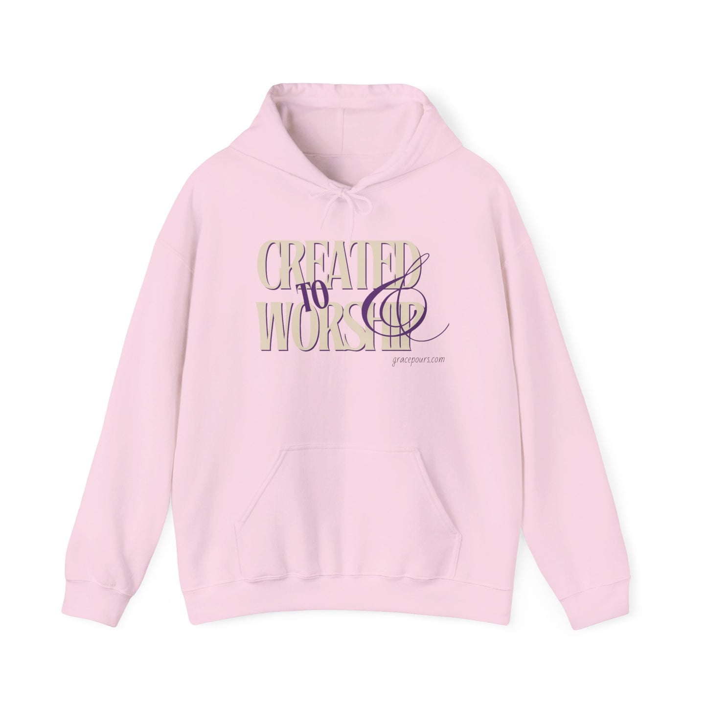 Created to Worship Hoodie