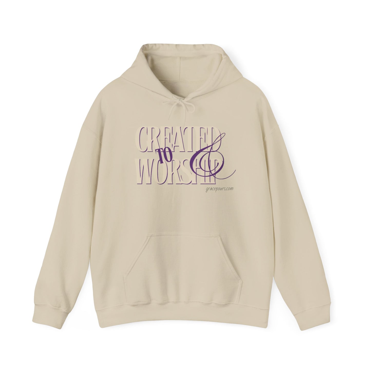 Created to Worship Hoodie