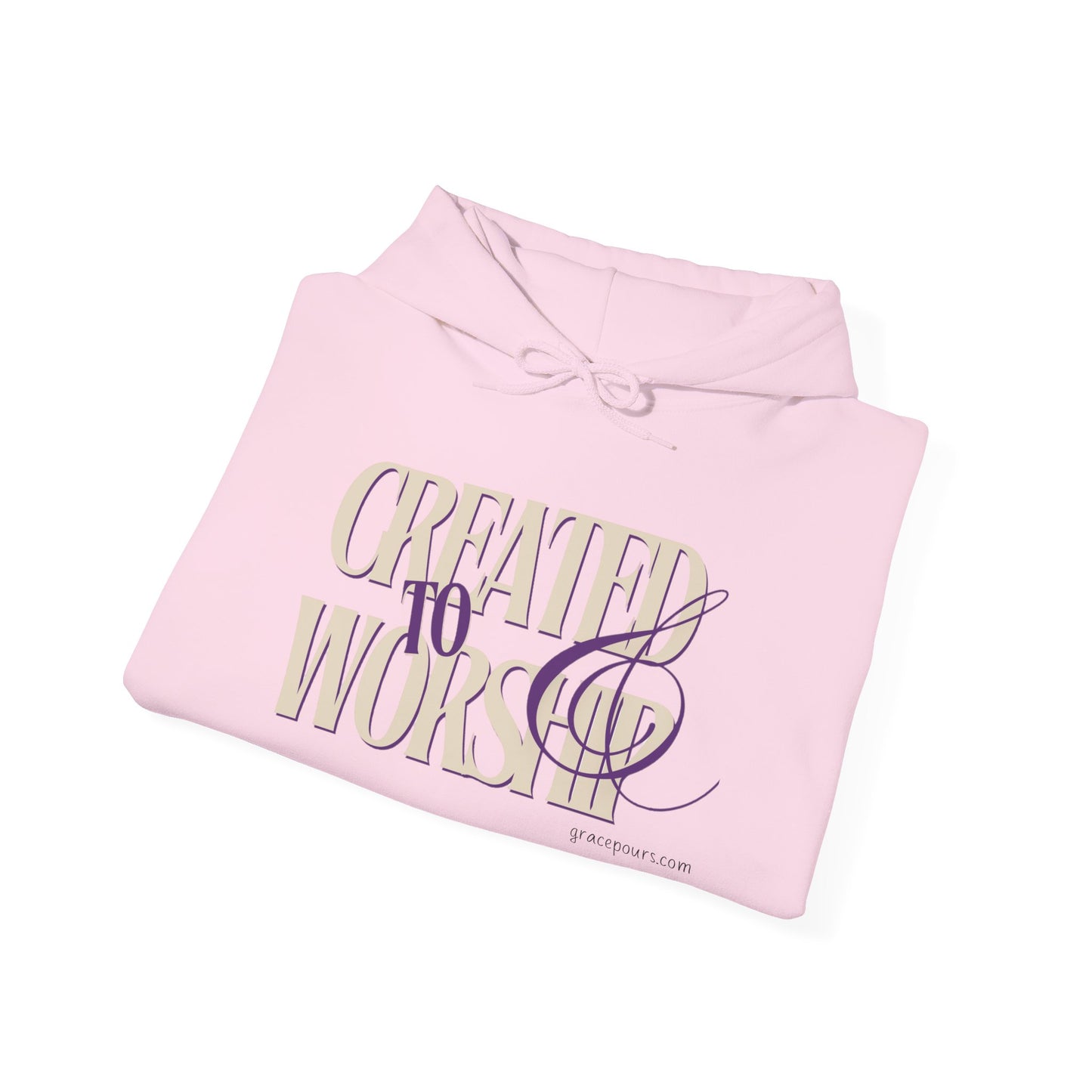 Created to Worship Hoodie