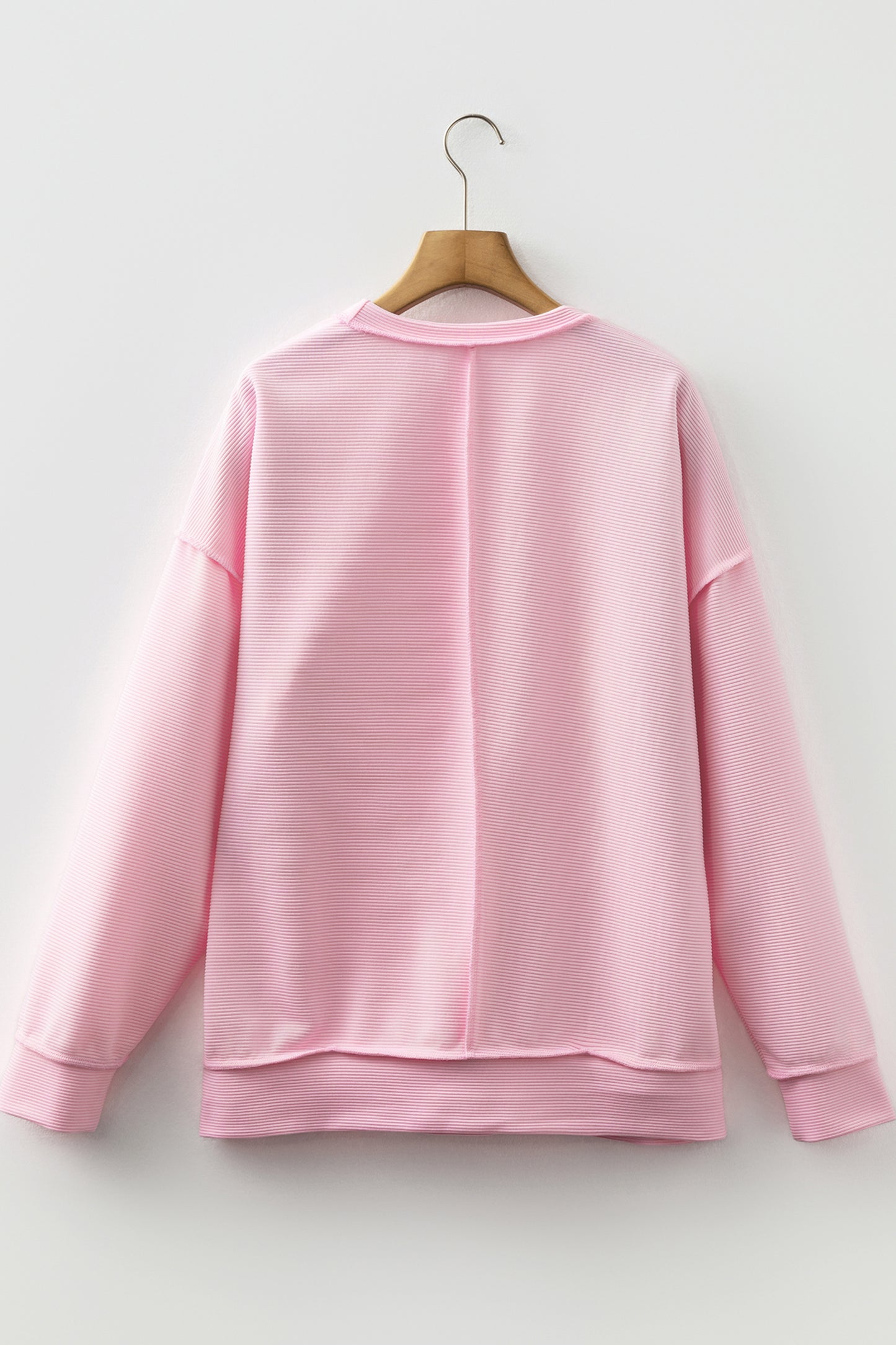 "You are so loved"  Bow Embroidered Graphic Pullover Top